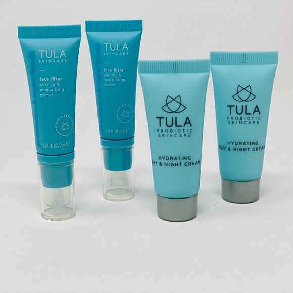 4pc-Tula skincare/2 primers/2 day/nightcream - Picture 1 of 3